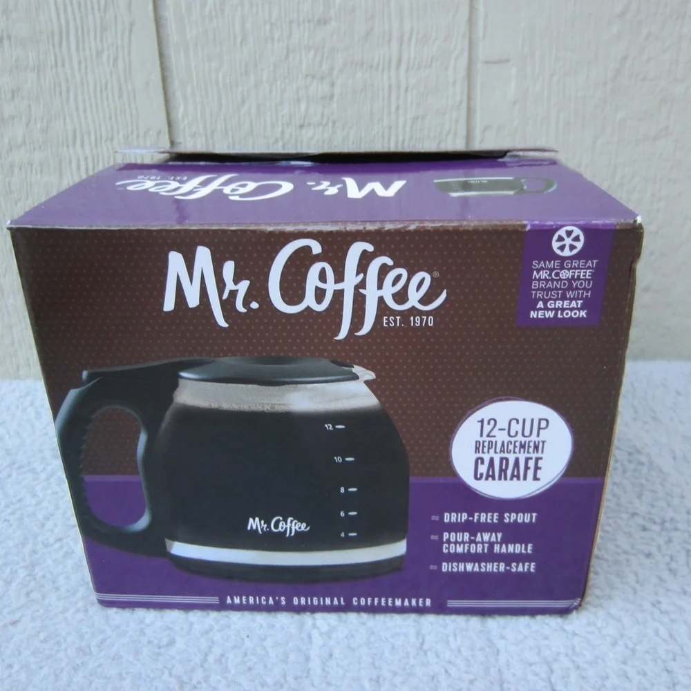Mr. Coffee 12 Cup Glass Replacement Coffee Carafe New in the‎ Box